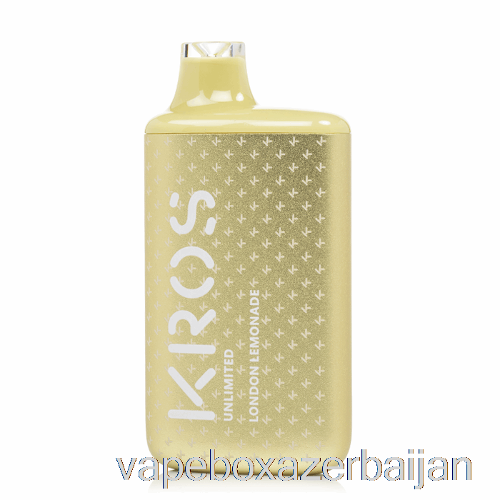 Vape Azerbaijan KROS Unlimited 6000 Disposable London Lemonade